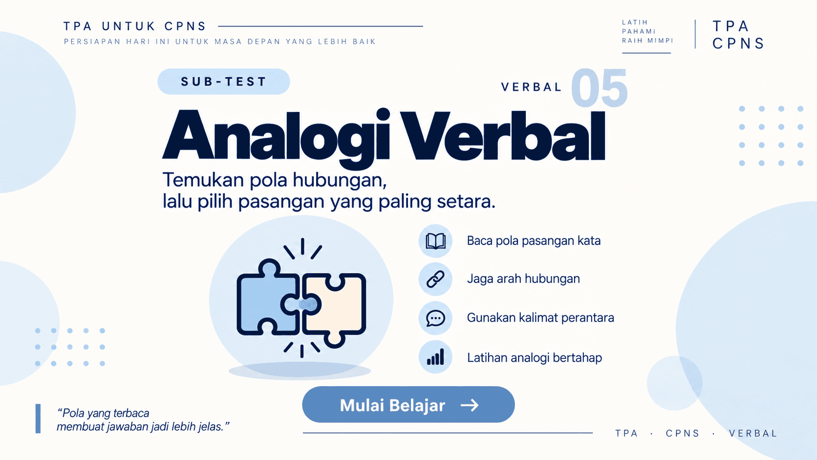 05 — Analogi Verbal